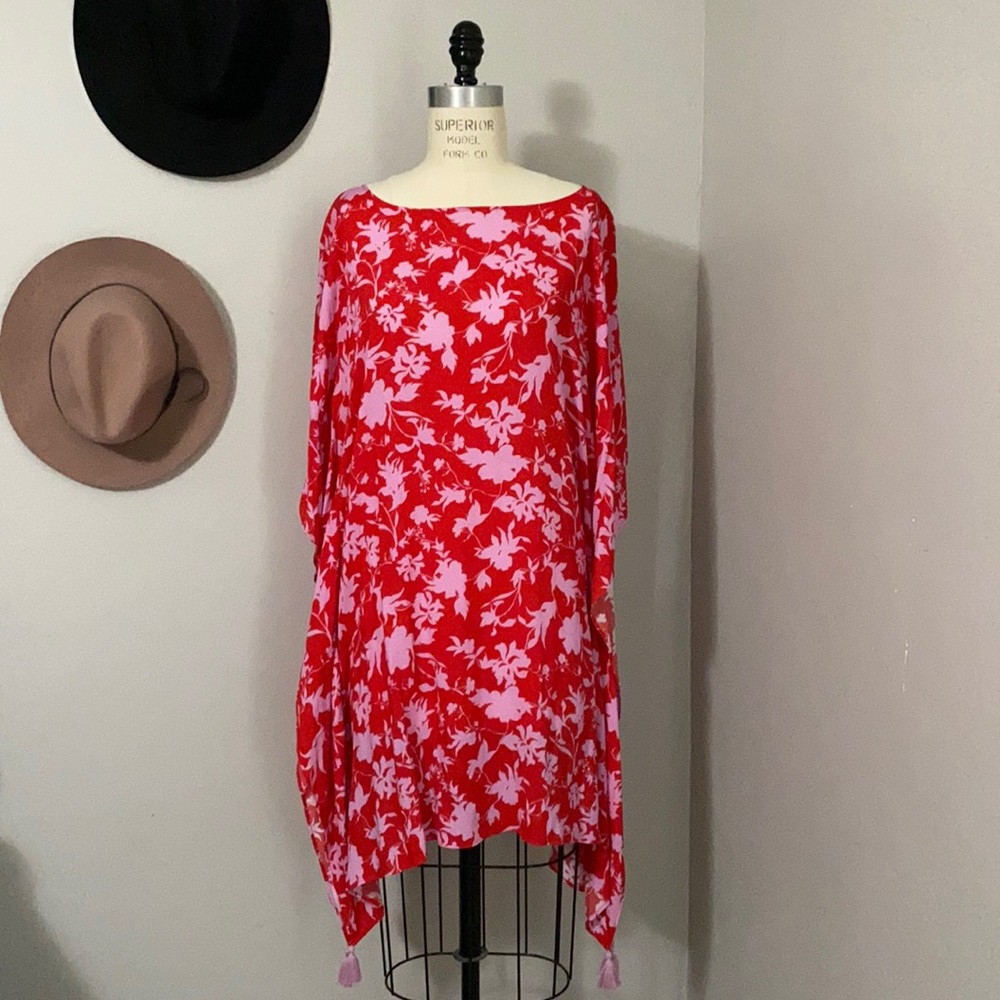 Anthropologie Nicola Tasseled Caftan - Picture 3 of 4